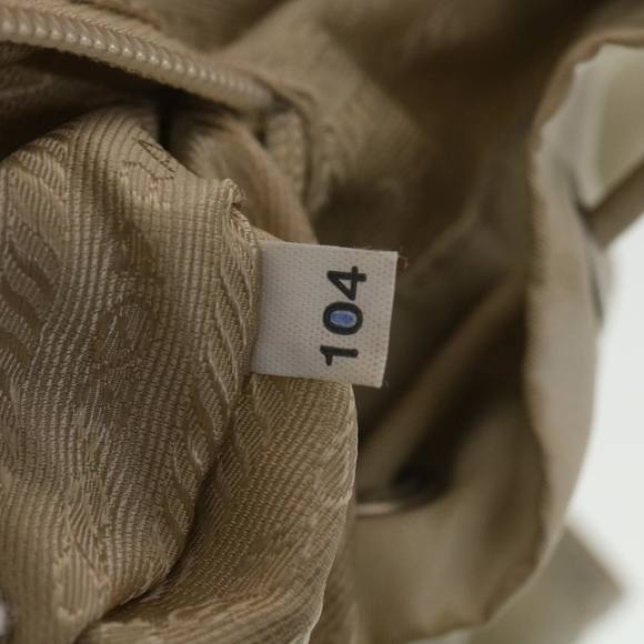 PRADA Backpack Nylon Beige Auth 38500 - Picture 11 of 16